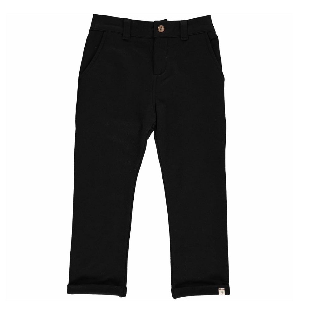 Me & Henry Jonathan Jersey Pants (Black)-Apparel-Me & Henry--babyandme.ca