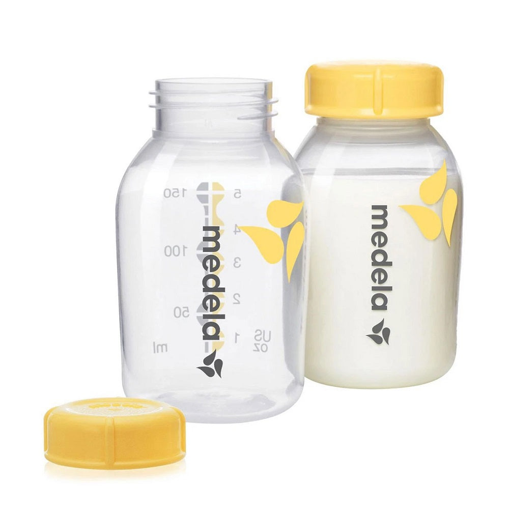 Medela Breast Milk Bottle & Nipple Set 3-Pack (150 ml)-Feeding-Medela-031492-babyandme.ca