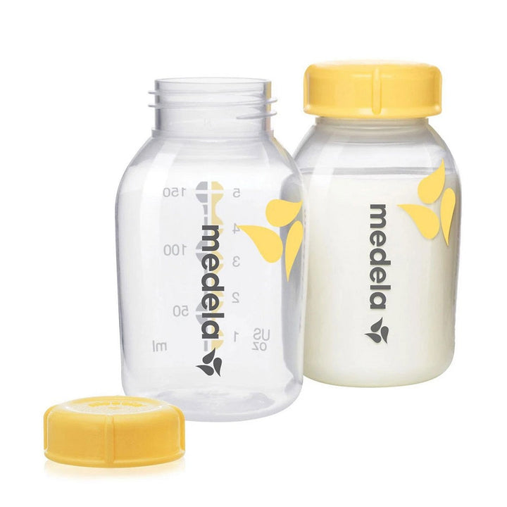 Medela Breast Milk Bottle & Nipple Set 3-Pack (150 ml)-Feeding-Medela-031492-babyandme.ca