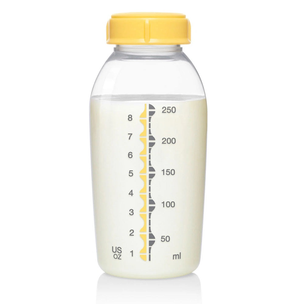 Medela Breast Milk Bottle & Nipple Set 3-Pack (250 ml)-Feeding-Medela-031493-babyandme.ca