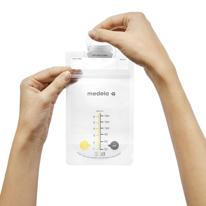 Medela Breast Milk Storage Bags (25-Pack)-Feeding-Medela-024278-babyandme.ca