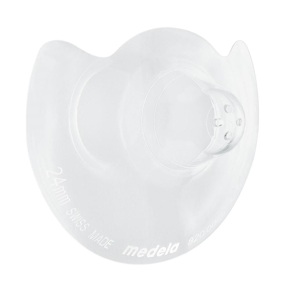 Medela Contact Nipple Shields & Case (Large/24mm)-Feeding-Medela-026258 24mm-babyandme.ca