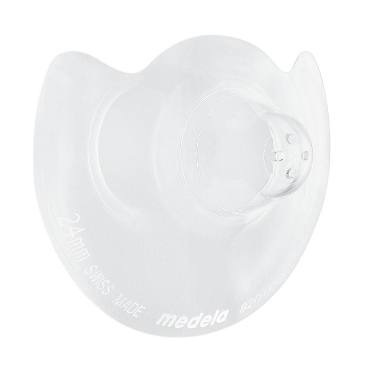 Medela Contact Nipple Shields & Case (Large/24mm)-Feeding-Medela-026258 24mm-babyandme.ca