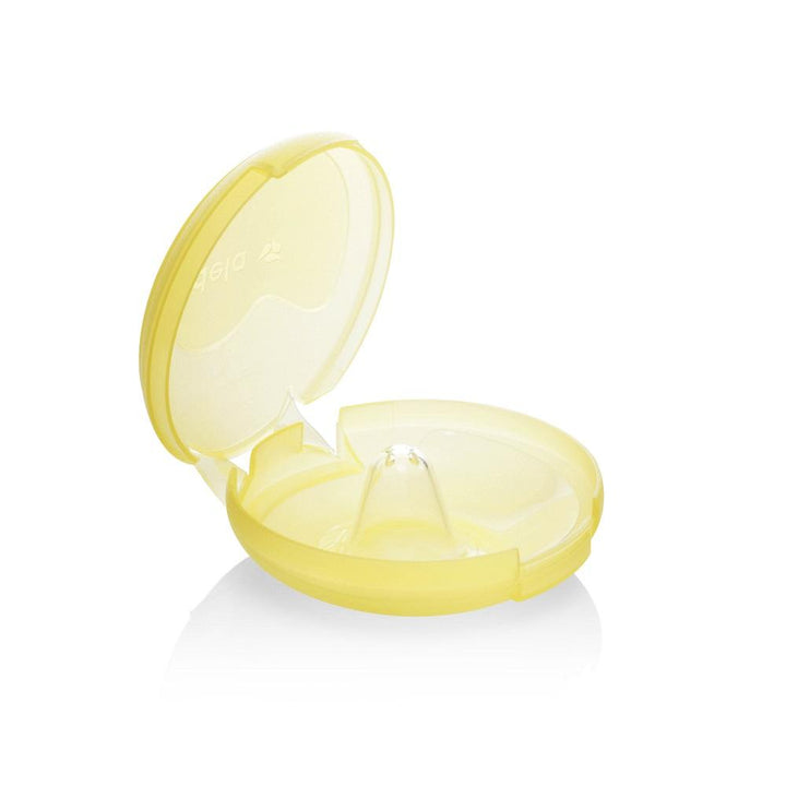 Medela Contact Nipple Shields & Case (Large/24mm)-Feeding-Medela-026258 24mm-babyandme.ca