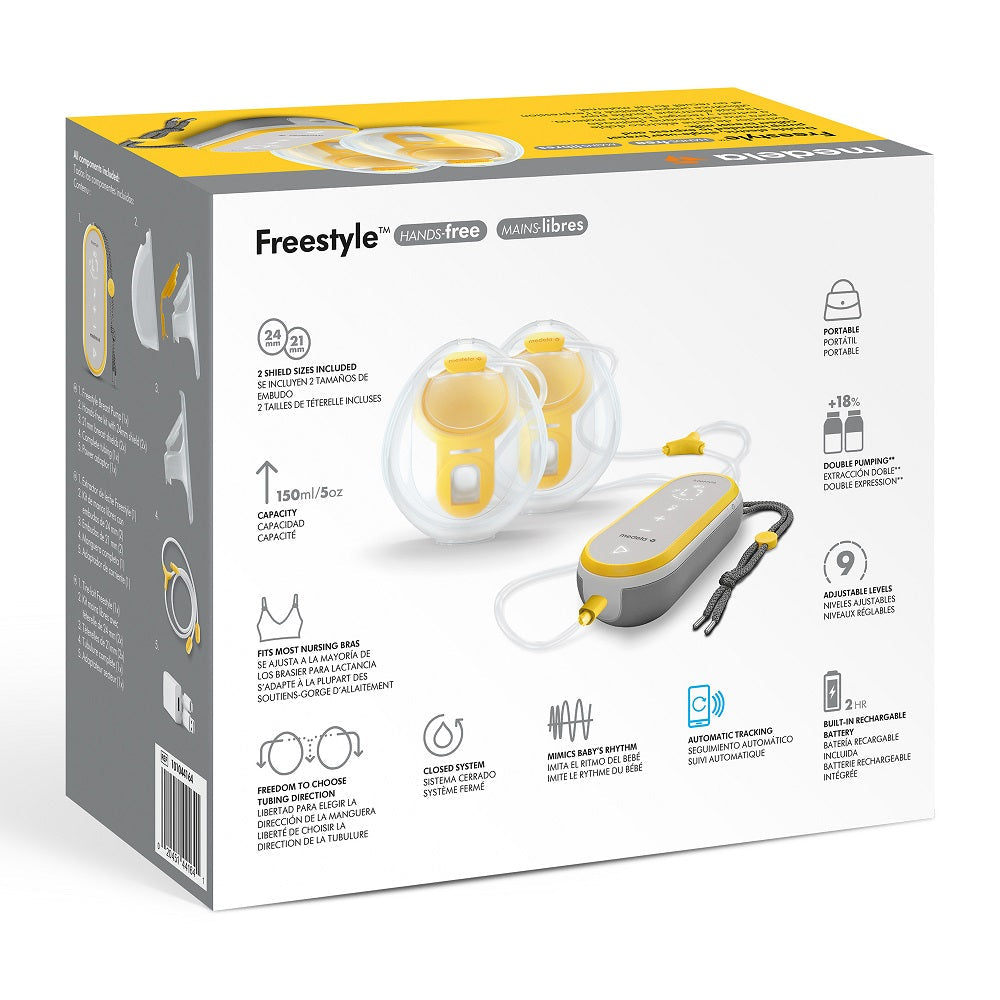 Medela Freestyle Hands-Free Double Electric Breast Pump-Feeding-Medela-031645-babyandme.ca