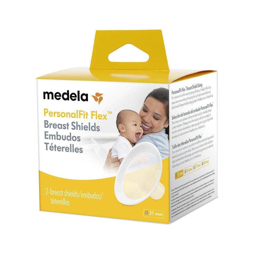 Medela PersonalFit Flex Breast Shield 2-Pack (21mm)-Feeding-Medela-026037 21mm-babyandme.ca