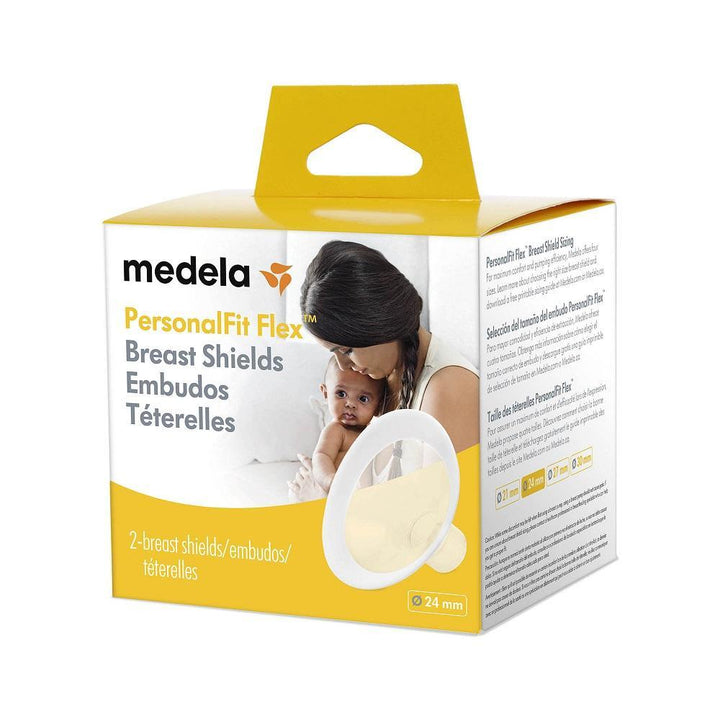 Medela PersonalFit Flex Breast Shield 2-Pack (24mm)-Feeding-Medela-026037 24mm-babyandme.ca
