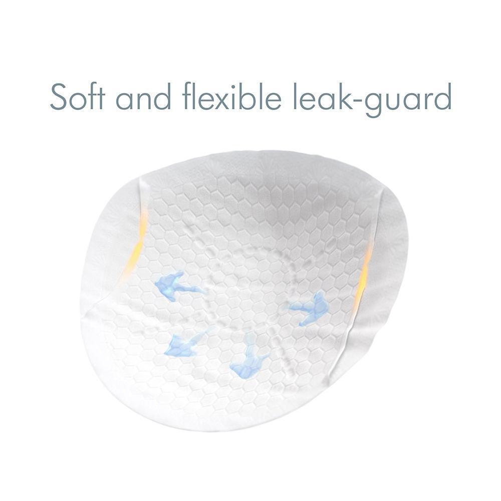 Medela Safe & Dry Ultra Thin Disposable Nursing Pads, 60 Count Breast Pads  for Breastfeeding, Leakproof Design, Slender and Contoured for Optimal Fit  and Discretion(Pack of 1) : Baby 