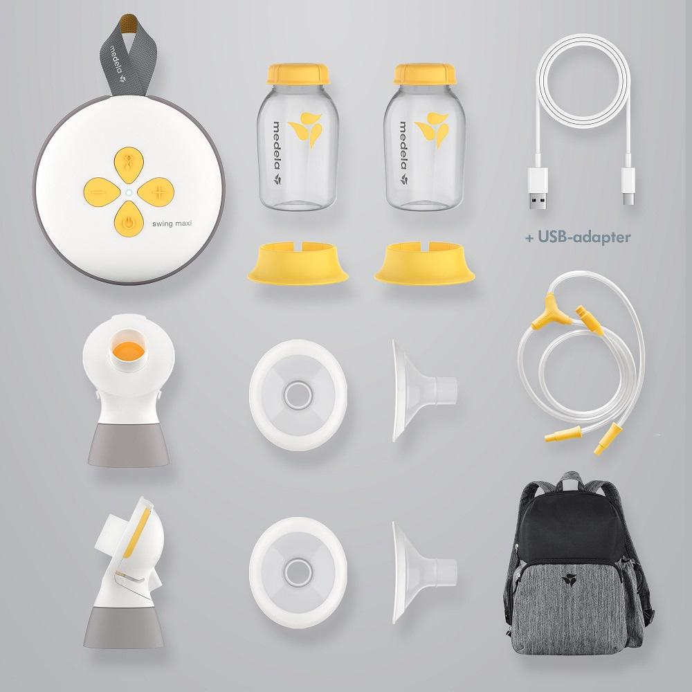 Medela Swing Maxi Double Electric Breast Pump-Feeding-Medela-030509-babyandme.ca