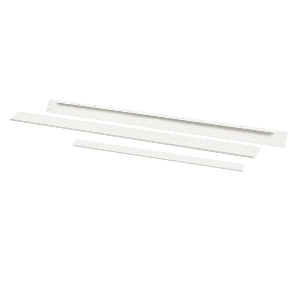Million Dollar Baby Full Size Bed Conversion Kit (Heirloom White) SPECIAL ORDER-Nursery-Million Dollar Baby-030947 WH-babyandme.ca