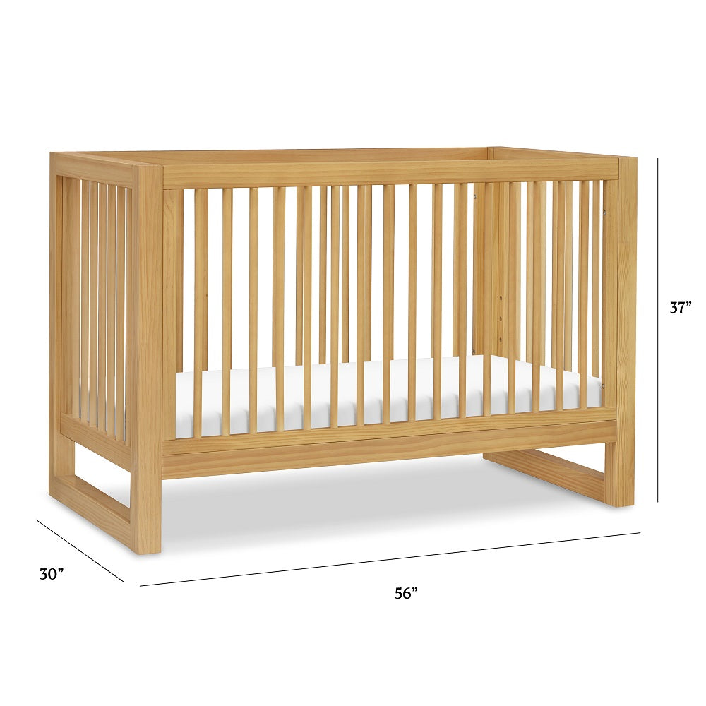 Million Dollar Baby Nantucket 3-in-1 Crib with Toddler Bed Conversion Kit (Honey) SPECIAL ORDER-Nursery-Million Dollar Baby-031459 HY-babyandme.ca