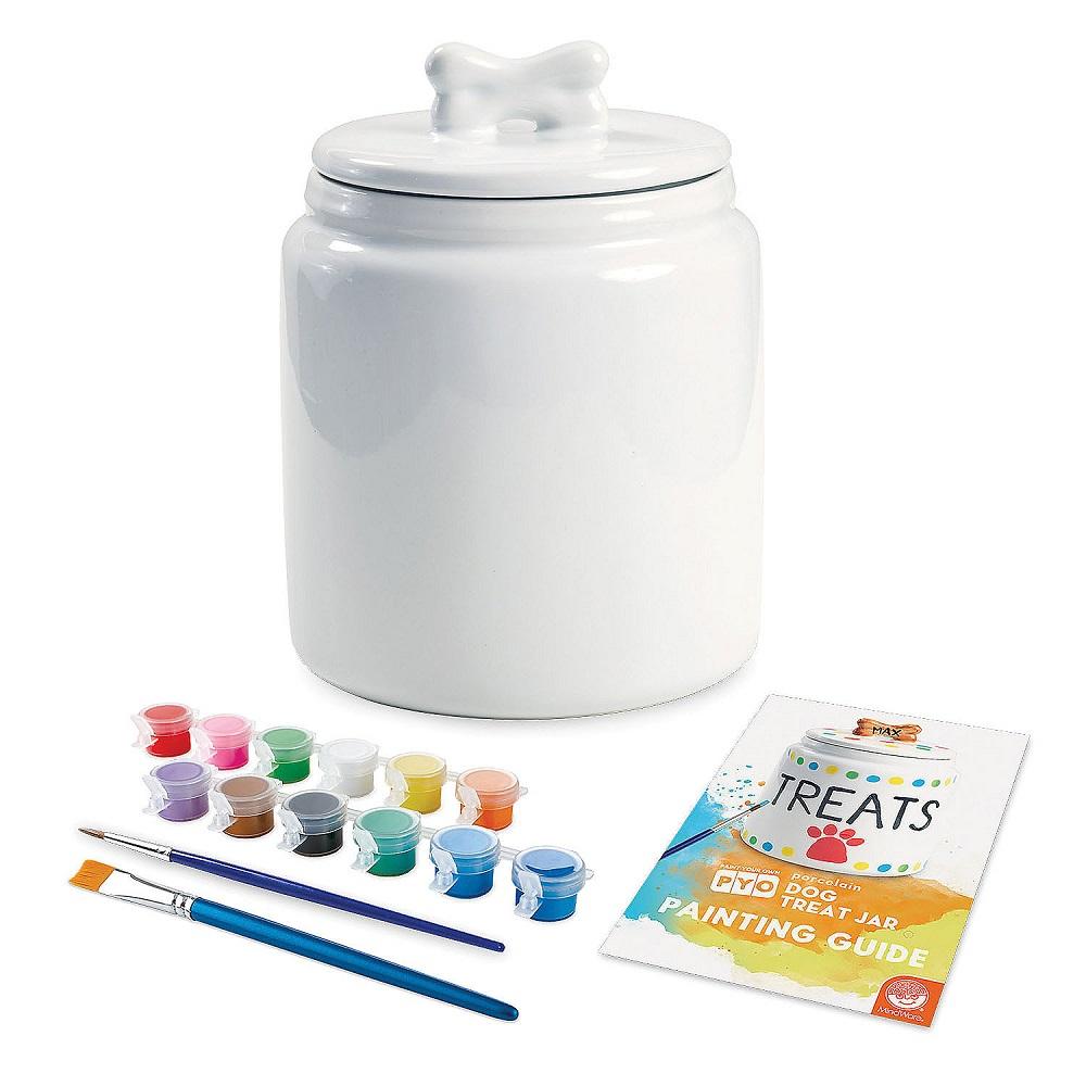 Mindware Paint Your Own Porcelain (Dog Treat Jar)-Toys & Learning-Mindware-009449 DJ-babyandme.ca
