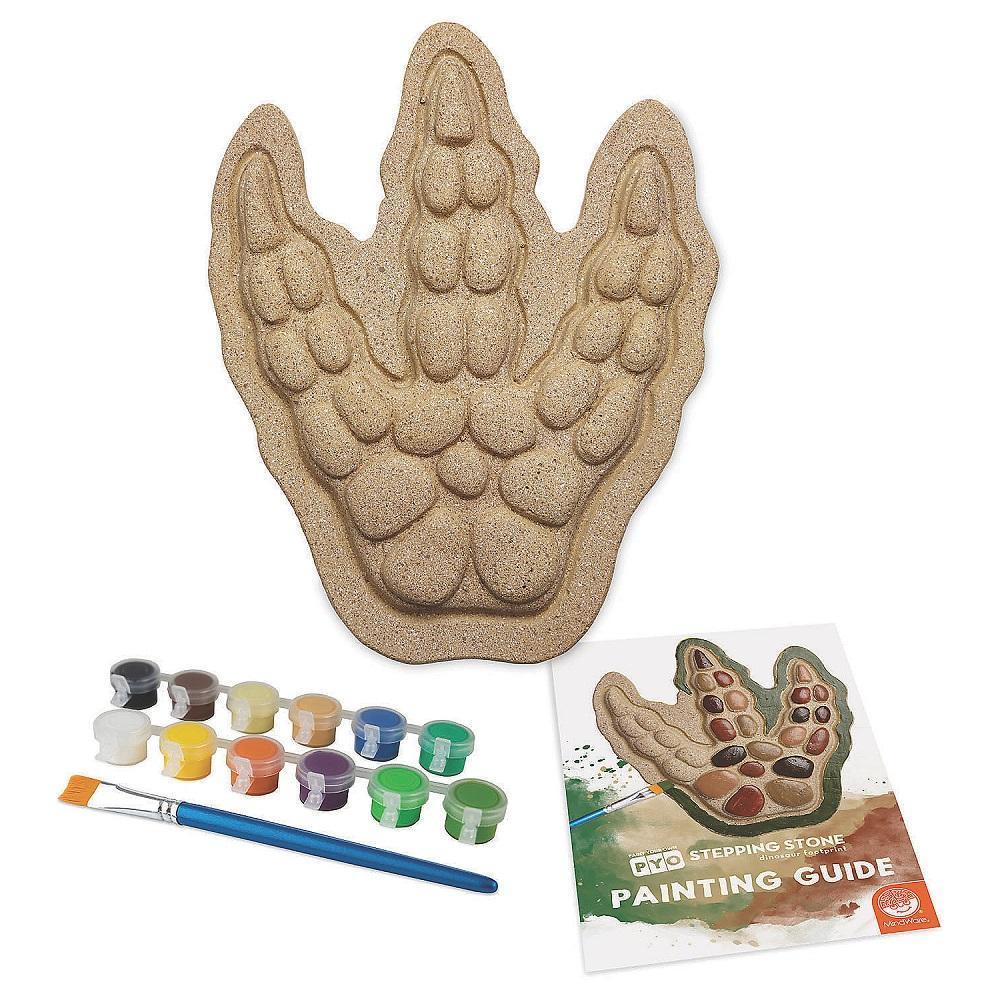 Mindware Paint Your Own Stepping Stone (Dinosaur Footprint)-Toys & Learning-Mindware-027629 DN-babyandme.ca