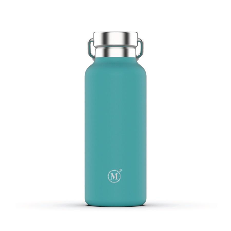 Minimal Insulated Flask 500 ml (Aqua)-Feeding-Minimal-030390 AQ-babyandme.ca