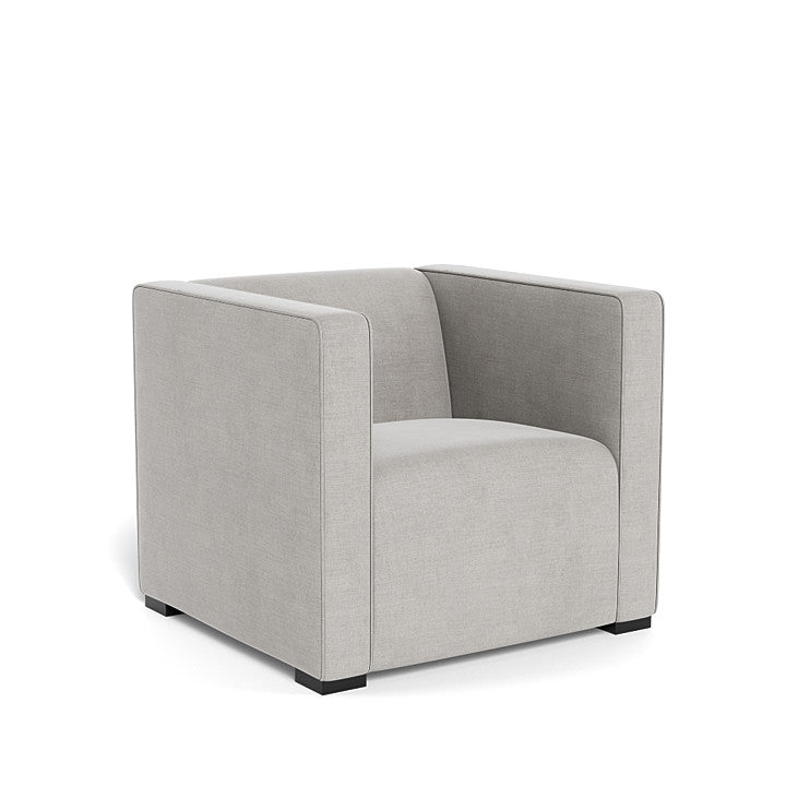 Monte Cub Chair (Espresso Base) SPECIAL ORDER-Nursery-Monte Design-Brushed Cotton-Linen: Smoke-031623 ES SM-babyandme.ca