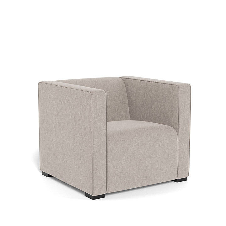 Monte Cub Chair (Espresso Base) SPECIAL ORDER-Nursery-Monte Design-Performance Heathered: Sand-031623 ES SA-babyandme.ca