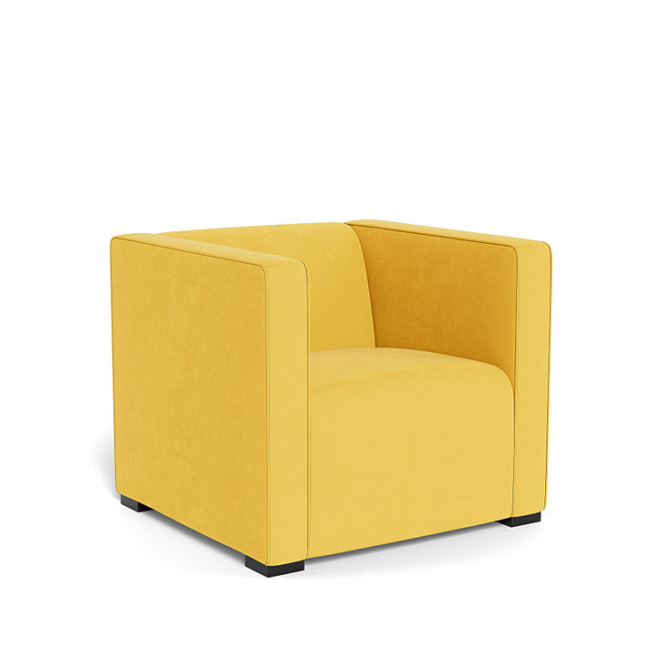 Monte Cub Chair (Espresso Base) SPECIAL ORDER-Nursery-Monte Design-Performance Microfiber: Yellow-031623 ES MY-babyandme.ca