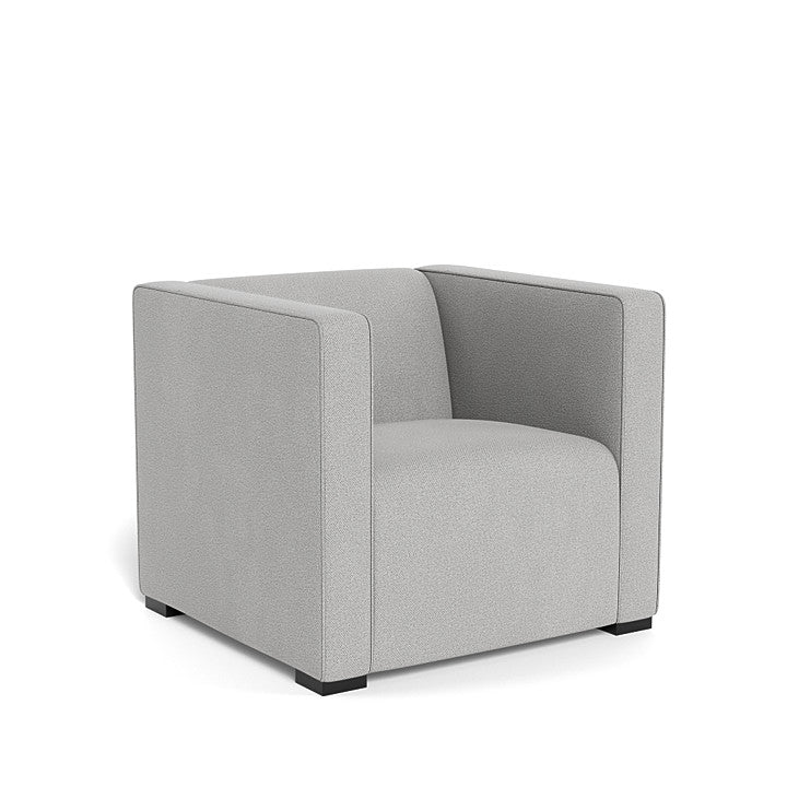 Monte Cub Chair (Espresso Base) SPECIAL ORDER-Nursery-Monte Design-Performance Weave: Cloud Grey-031623 ES CG-babyandme.ca