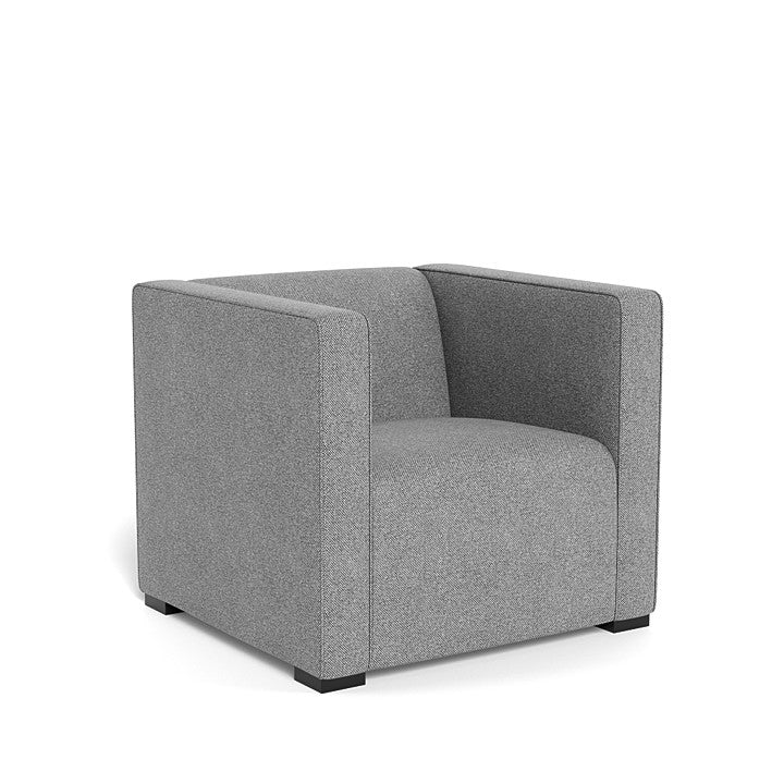 Monte Cub Chair (Espresso Base) SPECIAL ORDER-Nursery-Monte Design-Performance Weave: Pepper Grey-031623 ES PG-babyandme.ca