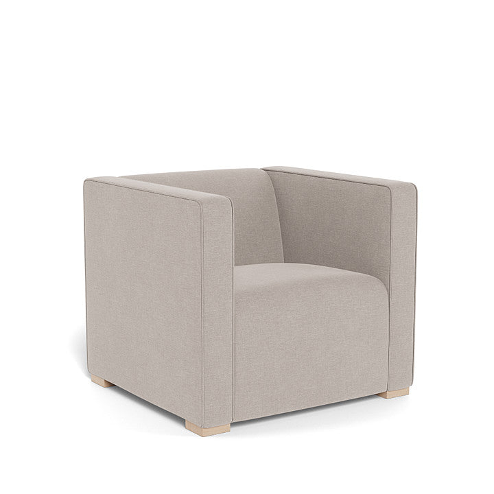 Monte Cub Chair (Maple Base) SPECIAL ORDER-Nursery-Monte Design-Performance Heathered: Sand-031623 MP SA-babyandme.ca