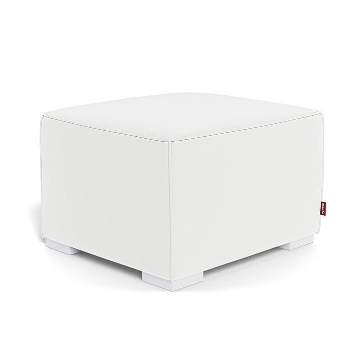 Monte Cub Ottoman (White Base) SPECIAL ORDER-Nursery-Monte Design-Enviroleather: White-030782 WH WH-babyandme.ca