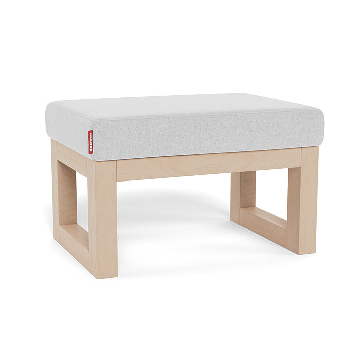 Monte Joya Ottoman (Maple Base) SPECIAL ORDER-Nursery-Monte Design-Performance Heathered: Ash-030006 MP AS-babyandme.ca