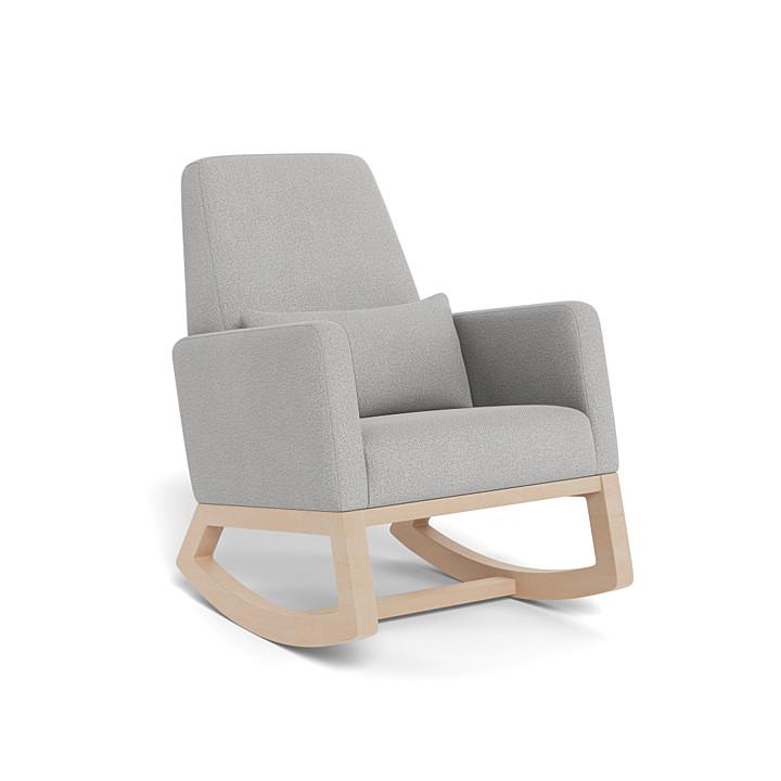 Monte Joya Rocker (Maple Base) SPECIAL ORDER-Nursery-Monte Design-Performance Weave: Cloud Grey-011167 MP CG-babyandme.ca