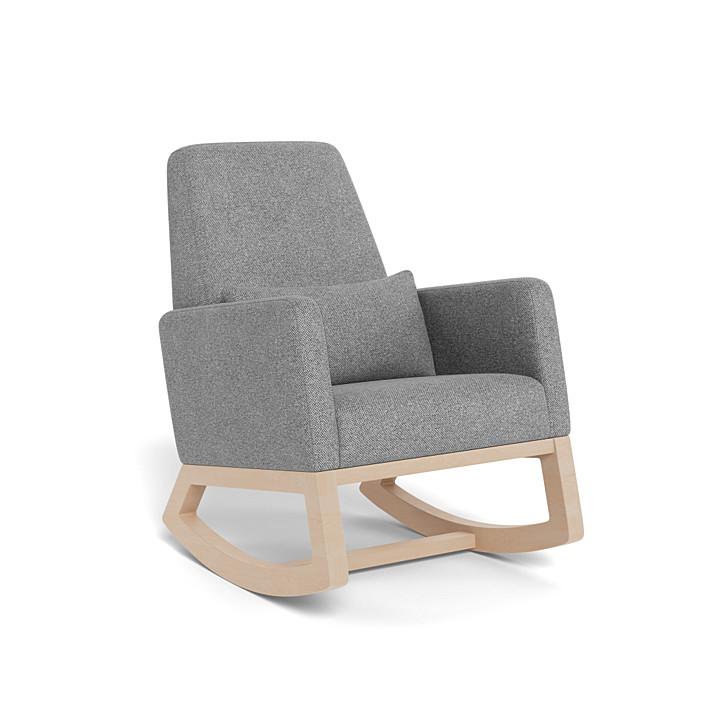 Monte Joya Rocker (Maple Base) SPECIAL ORDER-Nursery-Monte Design-Performance Weave: Pepper Grey-011167 MP PG-babyandme.ca