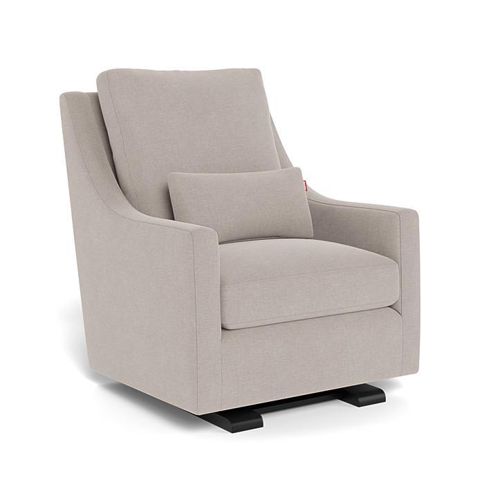 Monte Vera Glider (Espresso Base) SPECIAL ORDER-Nursery-Monte Design-Performance Heathered: Sand-025685 ES SA-babyandme.ca