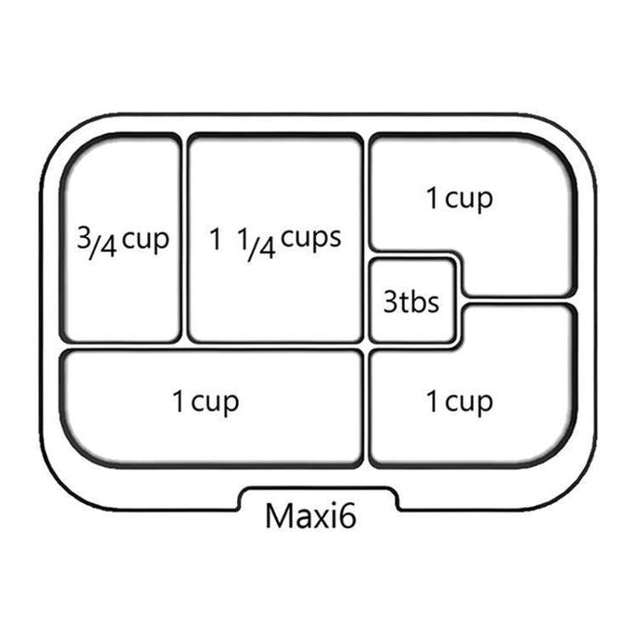 Munchbox Maxi6 Extra Tray (Artwork)-Feeding-MunchBox-030141 AW-babyandme.ca