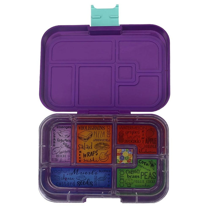 Munchbox Maxi6 (Purple Peacock)-Feeding-MunchBox-030137 PU-babyandme.ca