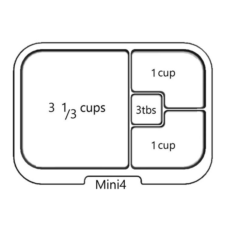 Munchbox Mini4 Extra Tray (Artwork)-Feeding-MunchBox-030145 AW-babyandme.ca