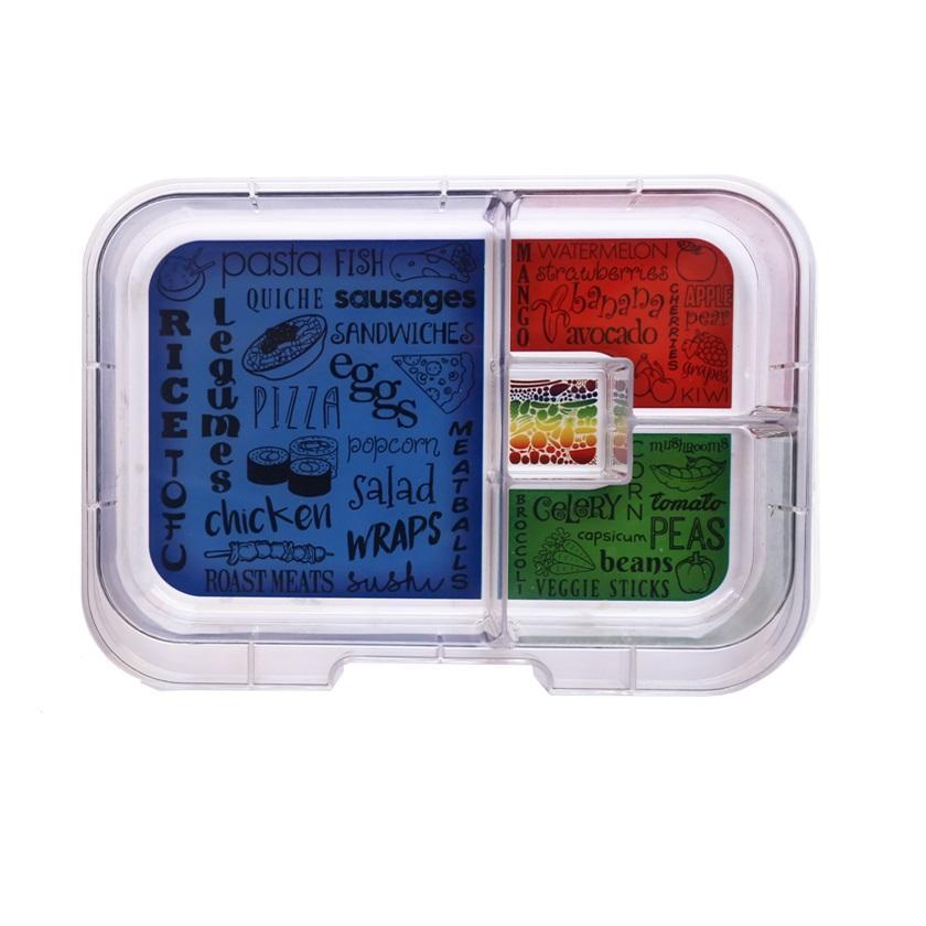 Munchbox Mini4 Extra Tray (Artwork)-Feeding-MunchBox-030145 AW-babyandme.ca