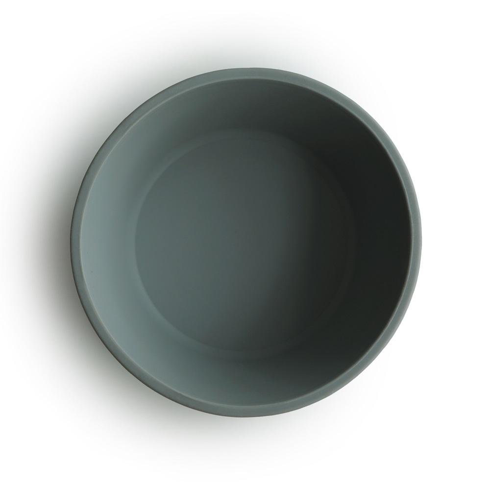 Mushie Silicone Suction Bowl (Dried Thyme)-Feeding-Mushie-028653 DT-babyandme.ca
