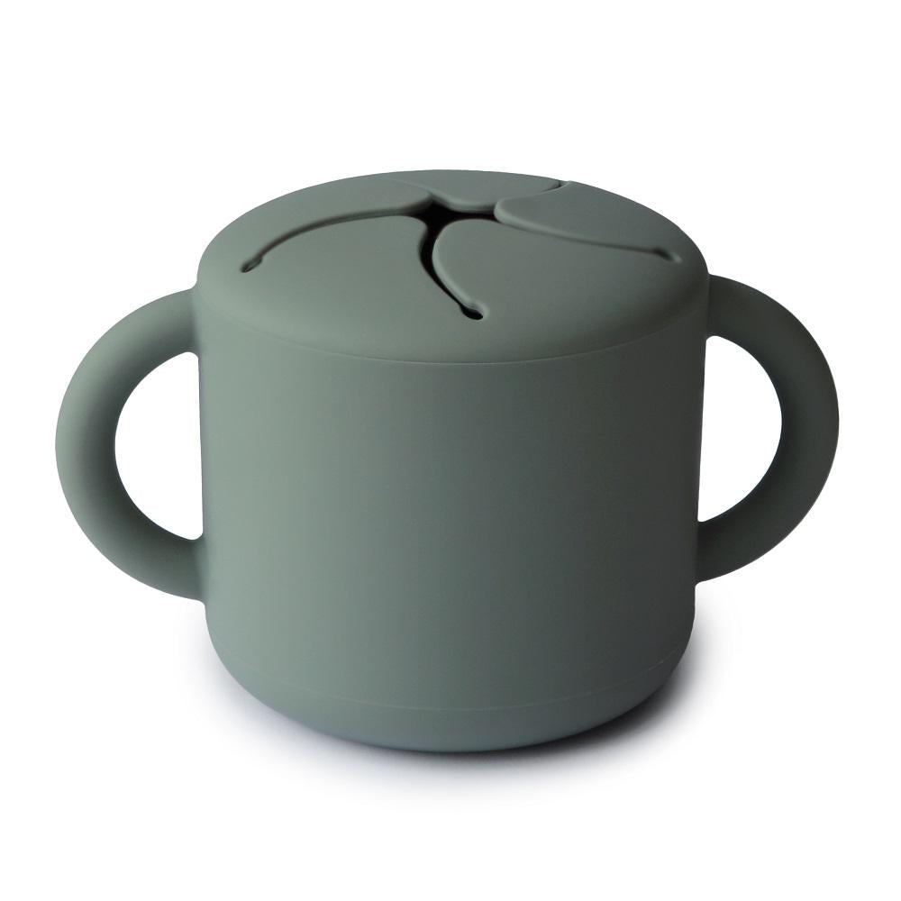 Mushie Snack Cup (Dried Thyme)-Feeding-Mushie-028665 DT-babyandme.ca