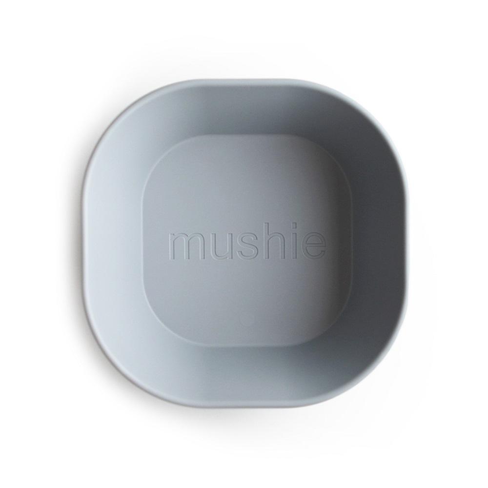 Mushie Square Dinnerware Bowl 2-Pack (Cloud)-Feeding-Mushie-028658 CD-babyandme.ca