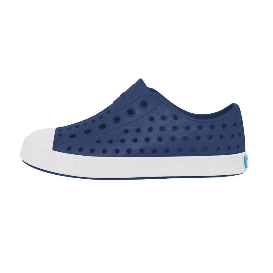 Native Jefferson Child (Regatta Blue/Shell White)-Apparel-Native--babyandme.ca