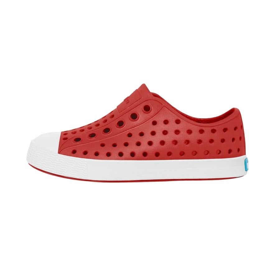 Native Jefferson Child (Torch Red/Shell White)-Apparel-Native--babyandme.ca