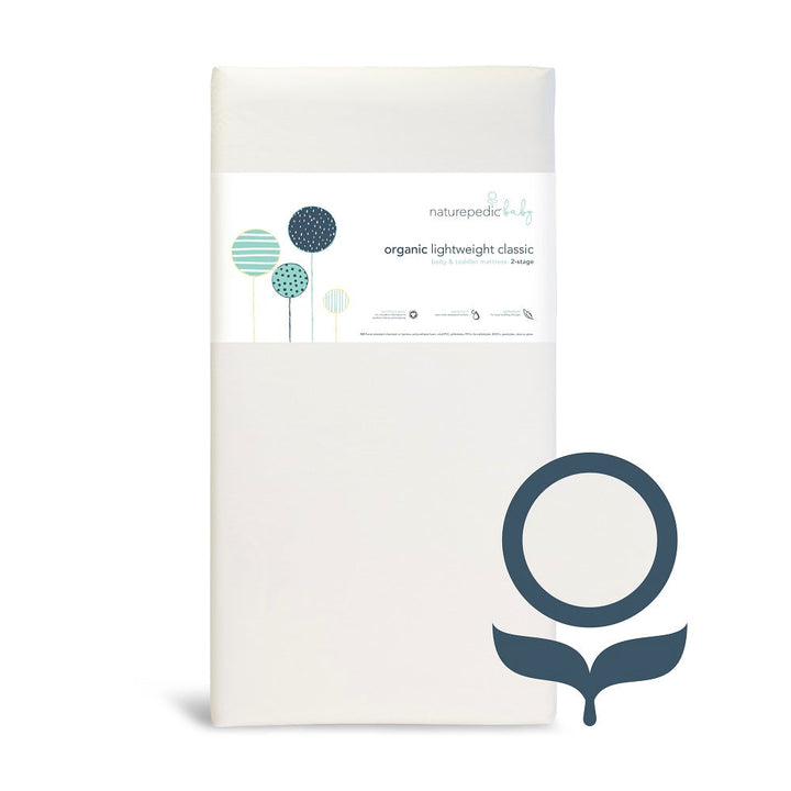 Naturepedic MC34 Crib Mattress 2-Stage Organic Cotton Classic-Nursery-Naturepedic-025861-babyandme.ca