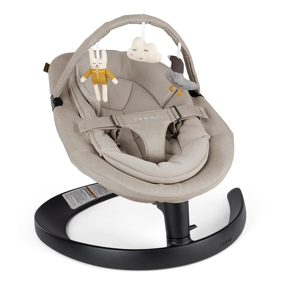 Nuna LEAF Grow Swing with Toy Bar (Hazelwood)-Gear-Nuna-031467 HW-babyandme.ca