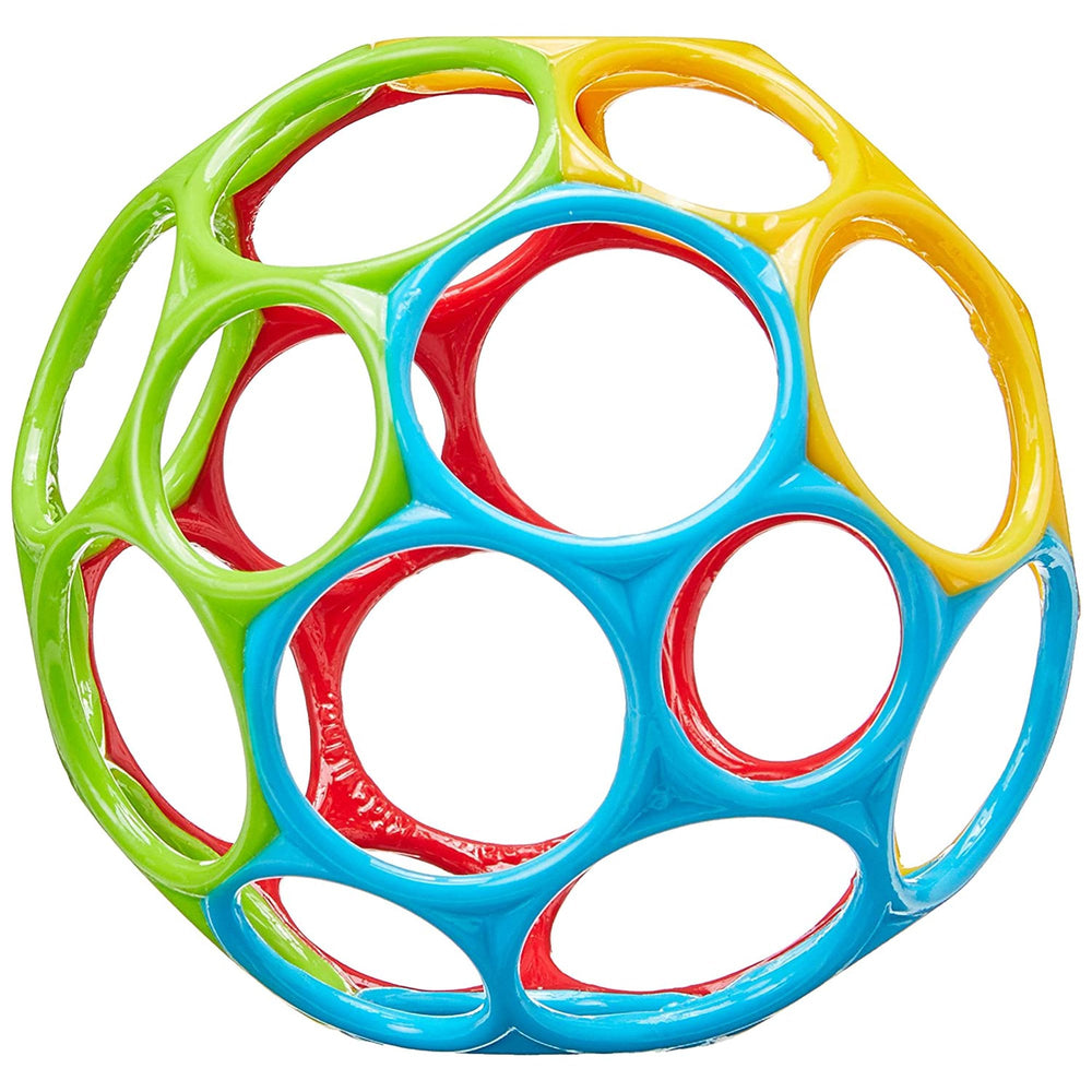 Oball Classic Ball (Red/Blue/Green/Yellow)-Toys & Learning-Oball-027661 RY-babyandme.ca