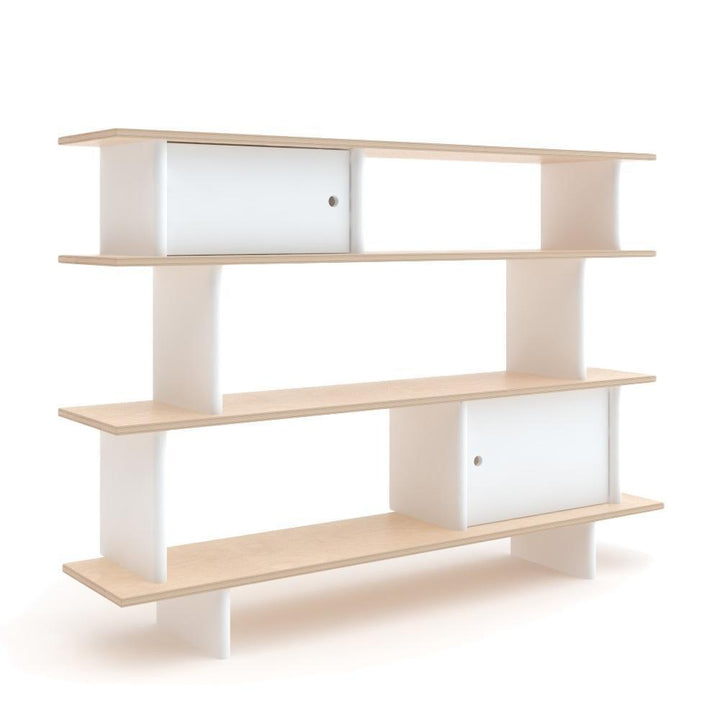 Oeuf Mini Library (White/Birch) SPECIAL ORDER-Nursery-Oeuf-024381 Brch-babyandme.ca