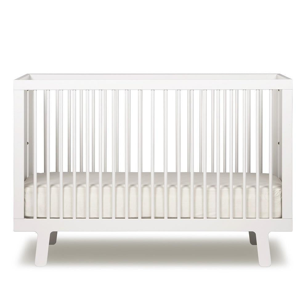 Oeuf Sparrow Crib (White) SPECIAL ORDER-Nursery-Oeuf-024338 WH-babyandme.ca