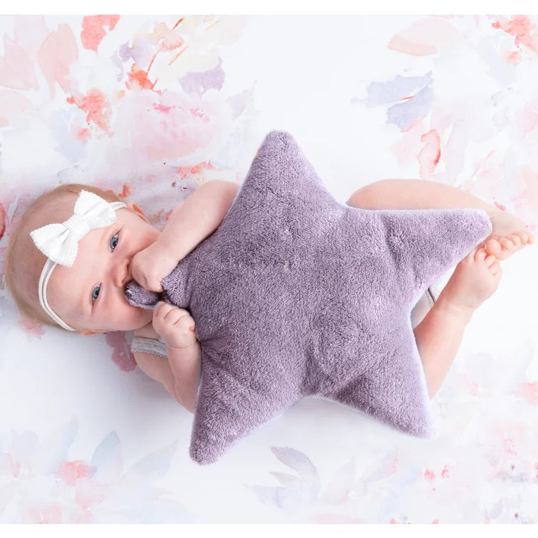 Oilo Star Pillow (Lavender)-Nursery-Oilo-031088 LV-babyandme.ca