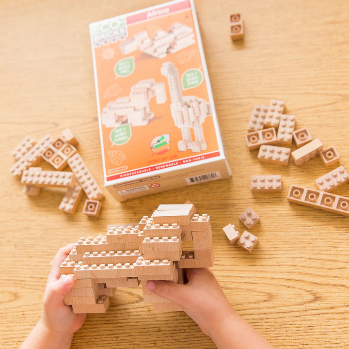 Once-Kids Eco-bricks 3-in-1 (Africa) - FINAL SALE-Toys & Learning-Once-Kids-031110 AF-babyandme.ca