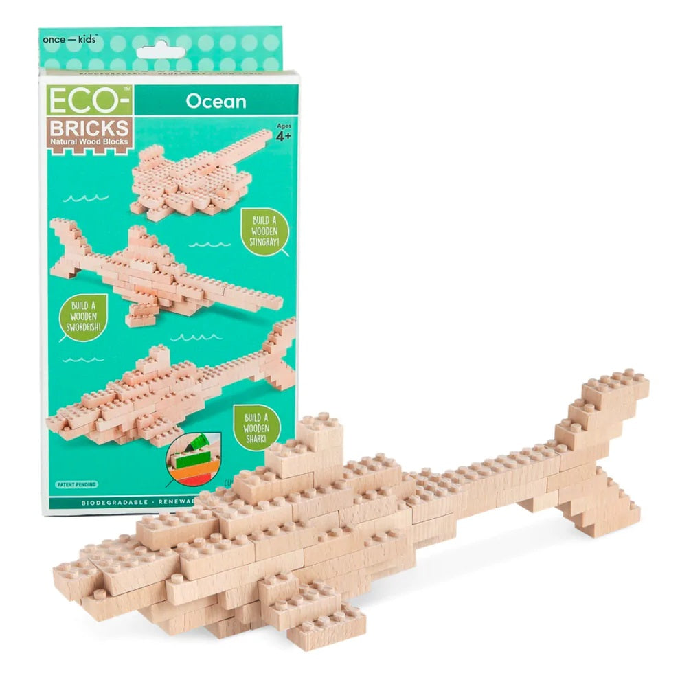 Once-Kids Eco-bricks 3-in-1 (Ocean) - FINAL SALE-Toys & Learning-Once-Kids-031110 OC-babyandme.ca