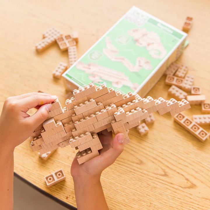 Once-Kids Eco-bricks 3-in-1 (Reptiles) - FINAL SALE-Toys & Learning-Once-Kids-031110 RT-babyandme.ca