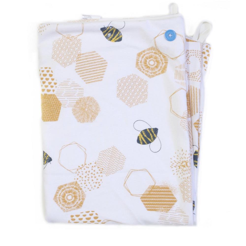 Oneberrie Bare Bundle Towel (Honeycomb)-Bath-Oneberrie-024293 HC-babyandme.ca