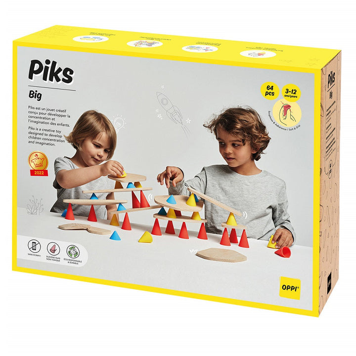 Oppi Piks Big 64-Piece Set-Toys & Learning-Oppi-031463-babyandme.ca