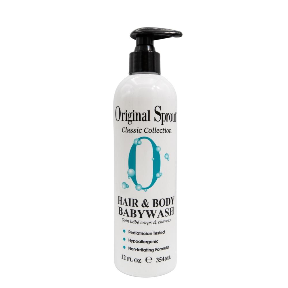 Original Sprout Hair & Body Babywash (12oz)-Health-Original Sprout-004329-babyandme.ca